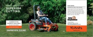 Kubota Z122R Ride on Mower